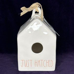 Rae Dunn By Magenta "JUST HATCHED"  Birdhouse  NWT